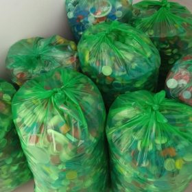 Велетржница Београд испоручила још једну количину чепова организацији „Чеп за хендикеп“